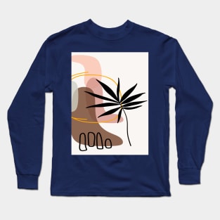 Abstract Life Long Sleeve T-Shirt